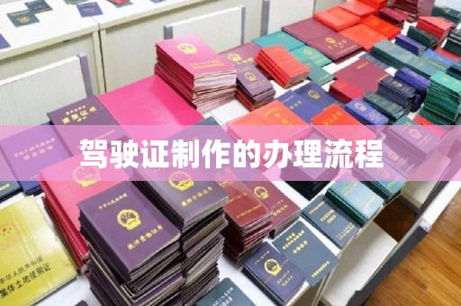 宁乡驾驶证制作的办理流程