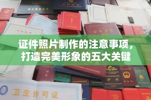 宁乡证件照片制作的注意事项，打造完美形象的五大关键
