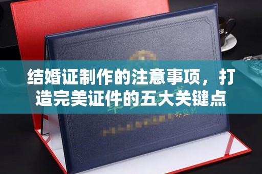 宁乡结婚证制作的注意事项，打造完美证件的五大关键点