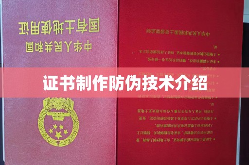 宁乡证书制作防伪技术介绍